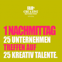 Fair & Creative - 1. Praktika-Matching-Event in Salzburg am 19.11.2014